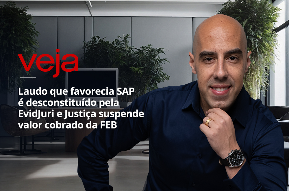 Destaque na Veja: CEO da EvidJuri, Sthefano Cruvinel, Conduz Virada em Caso Milionário Contra SAP