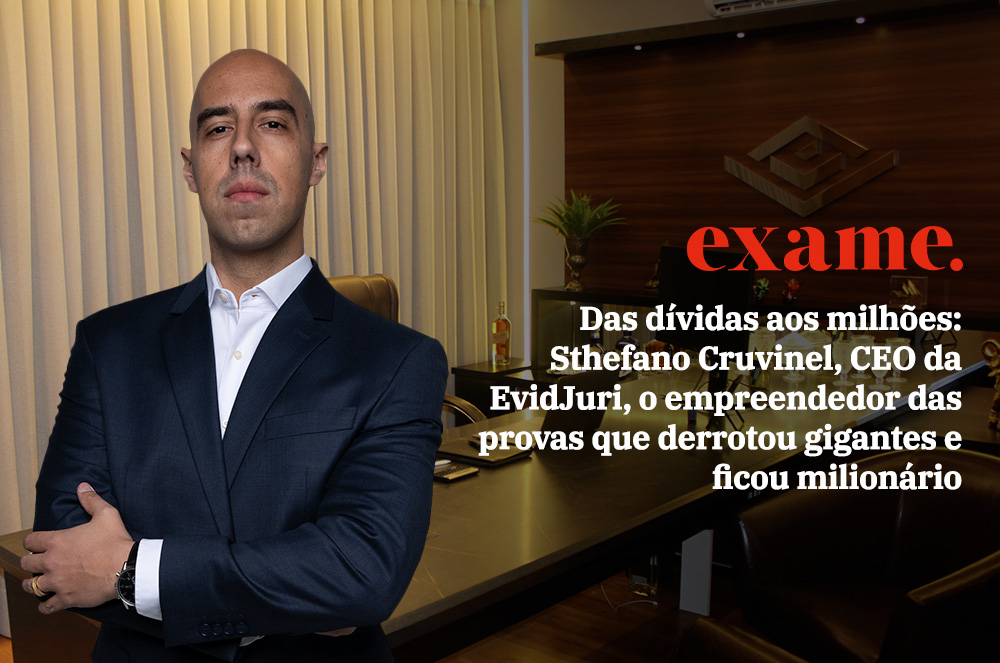 Chamado pela Exame de ‘Advogado das Provas’, Sthefano Cruvinel, CEO da EvidJuri, Criou um Modelo Que Está Virando o Jogo nos Tribunais