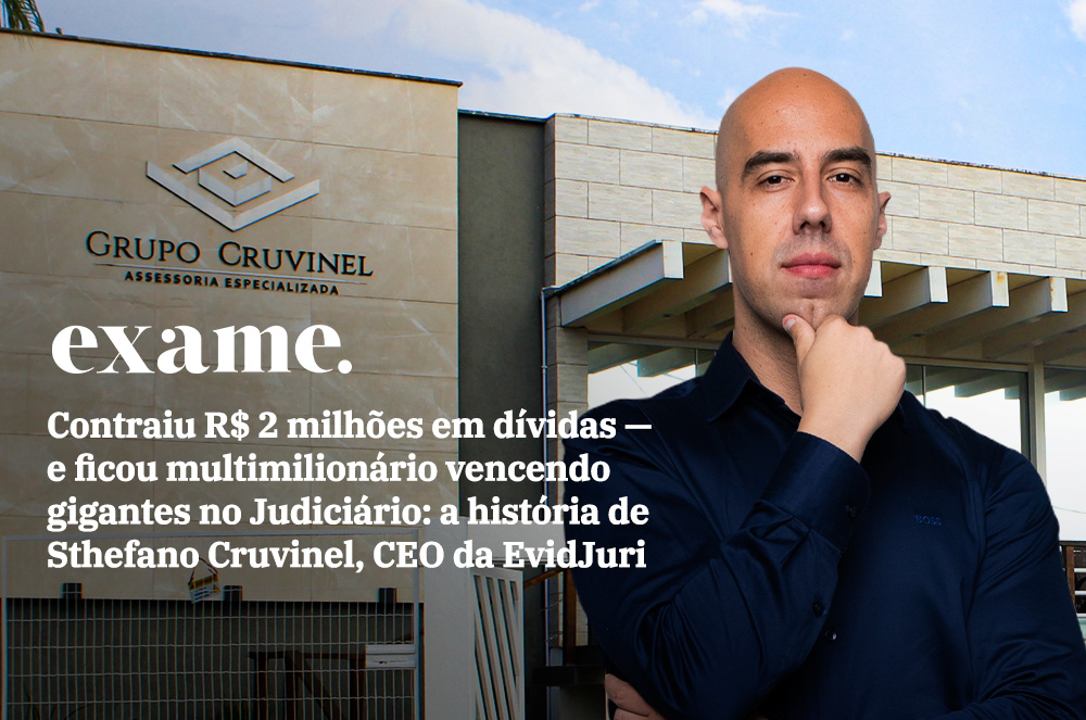 Sthefano Cruvinel, CEO da EvidJuri, Ficou Milionário com Provas, Não com Retórica — e a Exame Revelou Como ele Está Mudando o Judiciário Brasileiro