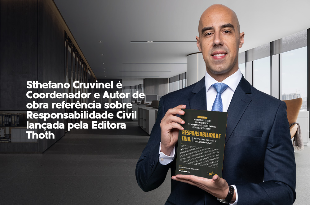 CEO da EvidJuri Sthefano Cruvinel  é Coordenador e Autor de Obra Referência Sobre Responsabilidade Civil Lançada pela Editora Thoth