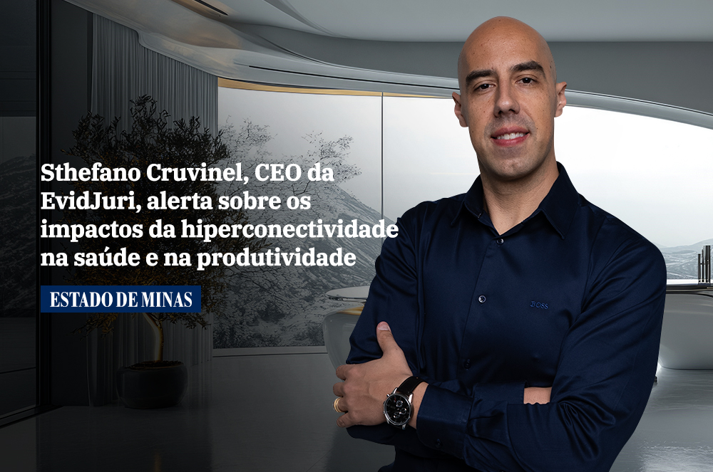 Estado de Minas Destaca a Visão de Sthefano Cruvinel CEO da EvidJuri Sobre Uso Excessivo de Telas no Brasil
