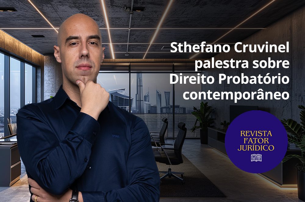 Sthefano Cruvinel CEO da EvidJuri, participa de live sobre direito probatório e os novos desafios da responsabilidade civil