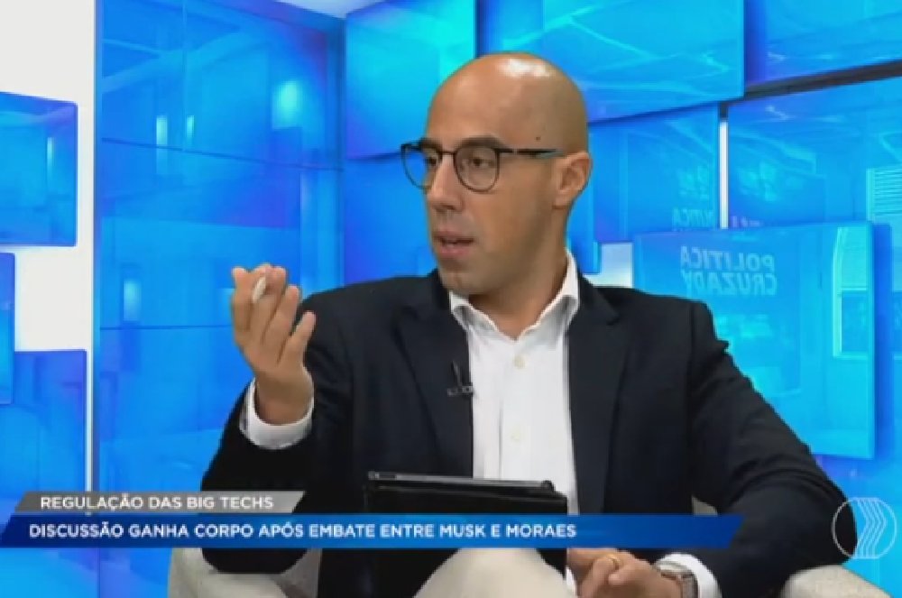 Sthefano Cruvinel em Entrevista Exclusiva na TV Record: Elon Musk, Regulação das Gigantes de Tecnologia e o Desafio da Liberdade de Expressão em Meio à Insegurança Jurídica