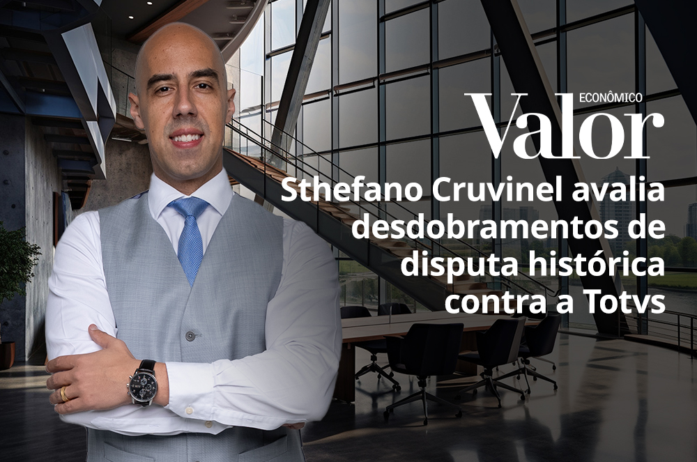 Sthefano Cruvinel CEO da EvidJuri com exclusividade no Valor Econômico: Processo contra Totvs avança e pode custar R$ 500 milhões